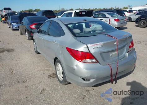 2014 Hyundai Accent Gls z USA, uszkodzony, nr VIN KMHCT4AE2EU628109